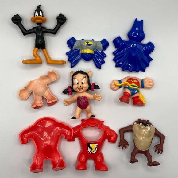 Vintage McDonald’s 1992 Looney Tunes Quack-Up Cars (3) and 1991 Looney Tunes (3) - Picture 5 of 7